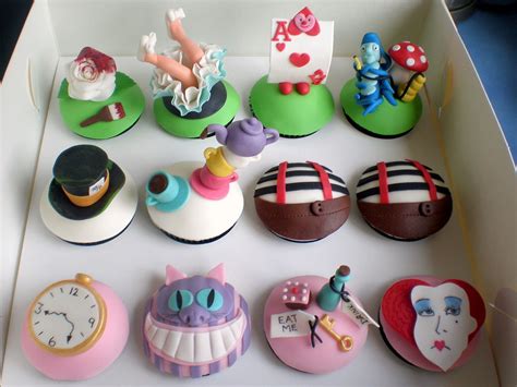 Sugar Siren Cakes Mackay: Alice in Wonderland Cupcakes