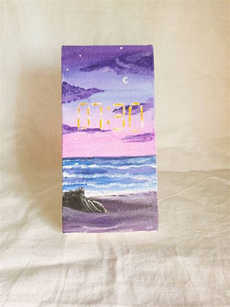 Sunset Painting on Canvas ,beach Painting. - Etsy