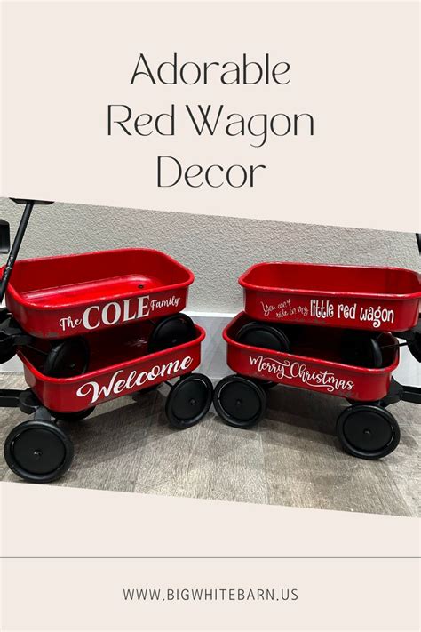 Adorable Red Wagon Decor | Red wagon, Little red wagon, Cute baby ...