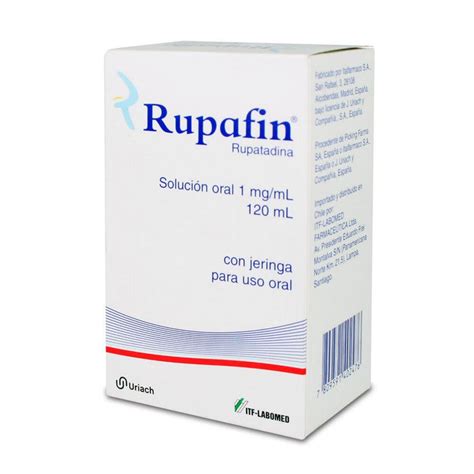 Rupafin Solución Oral 1mg/ml — Farmacia El Quimico