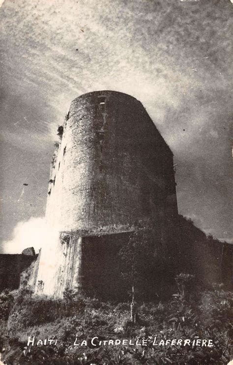 Nord Haiti birds eye view La Citadelle Laferriere real photo pc ...