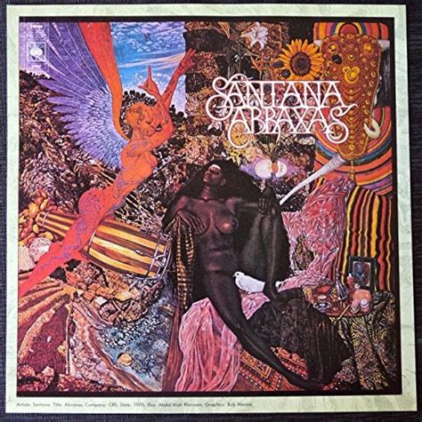 Santana Abraxas Vintage Album Cover Poster | Etsy