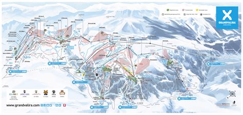 Grandvalira Ski Map - Virtual Tour