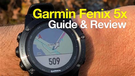 Garmin Fenix 5x Hiking Review & Easy Use Guide - HikingGuy.com