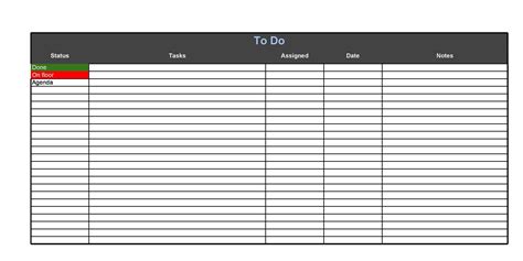 47 Printable To Do List & Checklist Templates (Excel, Word, PDF)