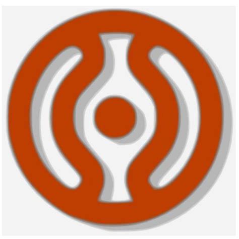 Free Images - cheondoism symbol dark orange