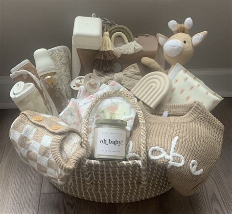 Luxury Neutral Baby Girl Basket – Its Boho Baby Baskets