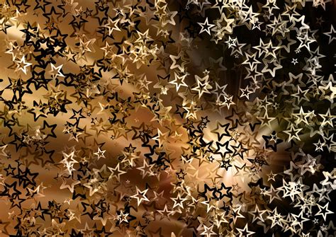 Gold Star Wallpaper - WallpaperSafari