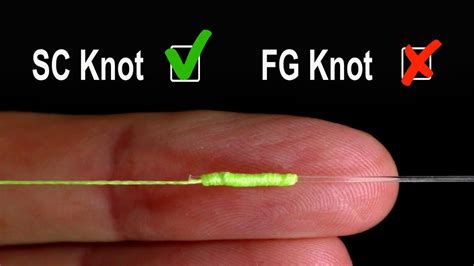 SC KNOT - braid to mono simplest and fastest alternative to FG! - YouTube