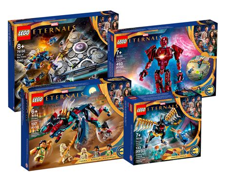 New LEGO Marvel Eternals 2021 products are online on the Shop - HOTH BRICKS