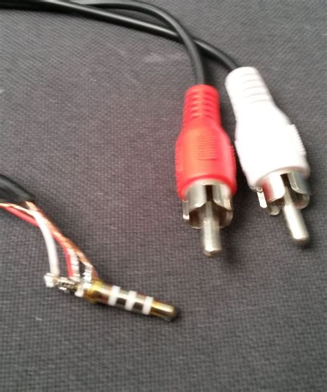 RCA to 3.5 Mm TRS Cable : 9 Steps - Instructables