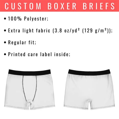 Personalized Boxers With Face Custom Photo Boxer Briefs - Etsy