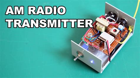 AM Radio Transmitter for Vintage Tube Radio - Simple, but Great Performance - YouTube