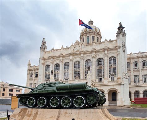 Revolution Museum. Cuba. Havana. Stock Photo - Image of landmark ...