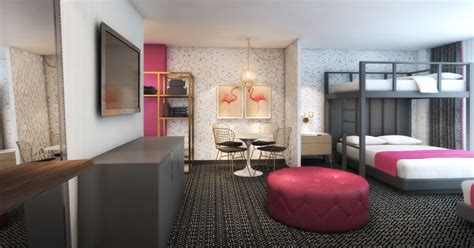 Flamingo Las Vegas debuts 14 new bunk bed rooms