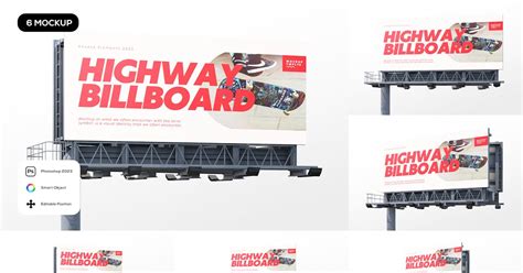 Highway Billboard Mockup, Graphic Templates - Envato Elements