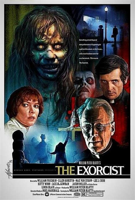 Best Horror Movies, Classic Horror Movies, Horror Films, Exorcist Movie, The Exorcist 1973 ...