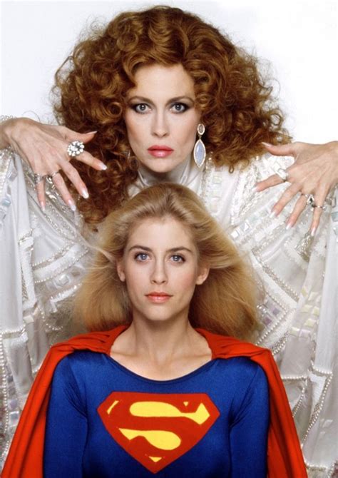 Faye Dunaway & Helen Slater #supergirl #1980s | 1980s | Pinterest | Helen slater, Faye dunaway ...