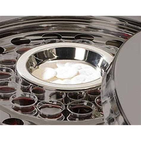 Communion Tray-Center Bread Plate-Silver - Walmart.com - Walmart.com