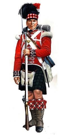 Napoleonic Wars - British 42nd Highland Regiment The "Black Watch" | British army uniform ...