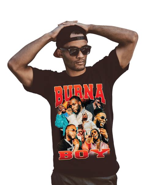 BURNA BOY Graphic Tee - Urban Tees