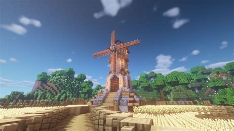 Top 5 Windmill designs for beginners in Minecraft