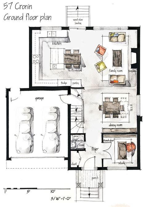 45 Interior Design Sketches Presentation Boards Behance - SILAHSILAH ...