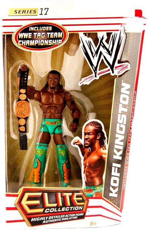 WWE Wrestling Elite Collection Series 17 Kofi Kingston Action Figure ...