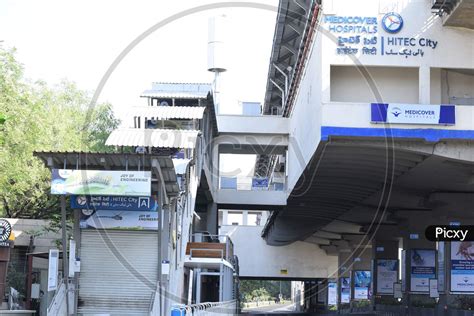 Image of Hitech City Metro station-ZB070674-Picxy