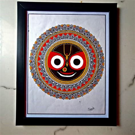 Jai Jagannath Indian Art (18 X 30) | lupon.gov.ph