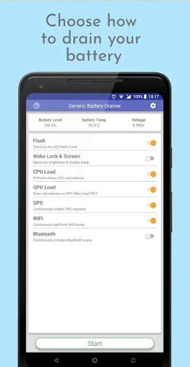 5 Best Battery Drainer Apps for Android | Free apps for Android and iOS