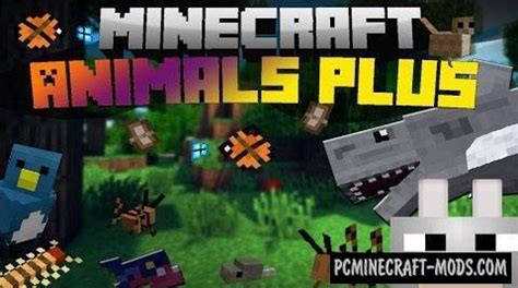 Animals Plus Mod For Minecraft 1.9.4, 1.8.9, 1.7.10 | PC Java Mods