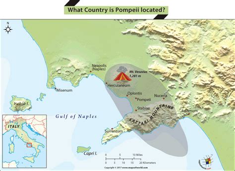 Where is Pompeii Located? | What Country is Pompeii Is?