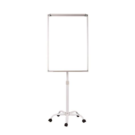 Height Adjustable Flipchart with Five Wheels - Whiteboard, Flip Chart