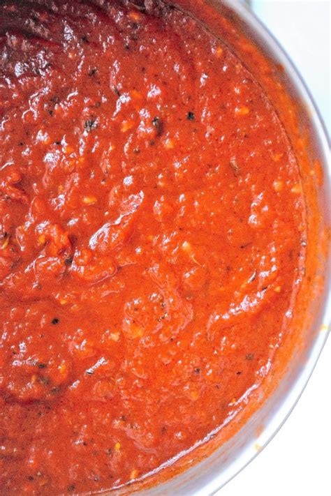 Easy Low Carb Marinara Sauce Recipe - The Sum of Yum