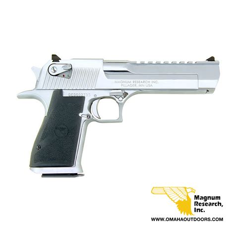 Magnum Desert Eagle Mark XIX Polished Chrome Pistol 44 Magnum 8 RD ...