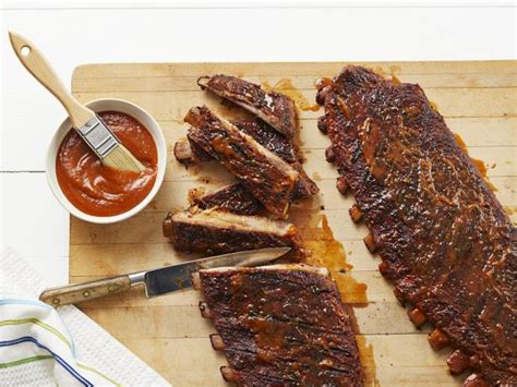 St. Louis-Style Ribs with Soy-Ginger Barbecue Sauce Recipe | Food Network Kitchen | Food Network