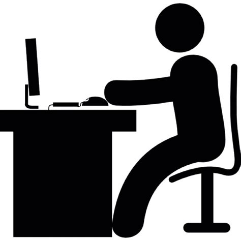 Office Worker Silhouette at GetDrawings | Free download