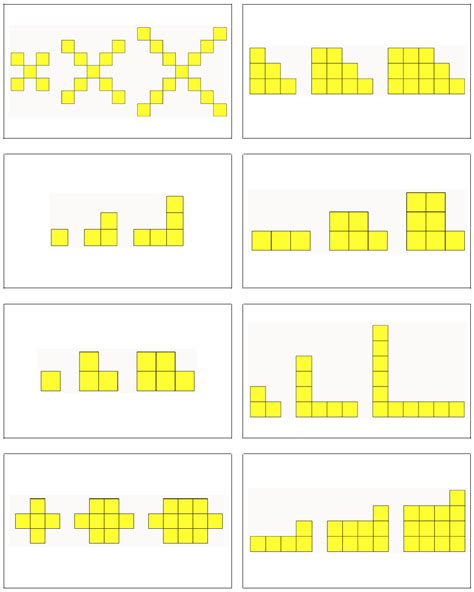 Engaging Math: Visual Pattern Cards