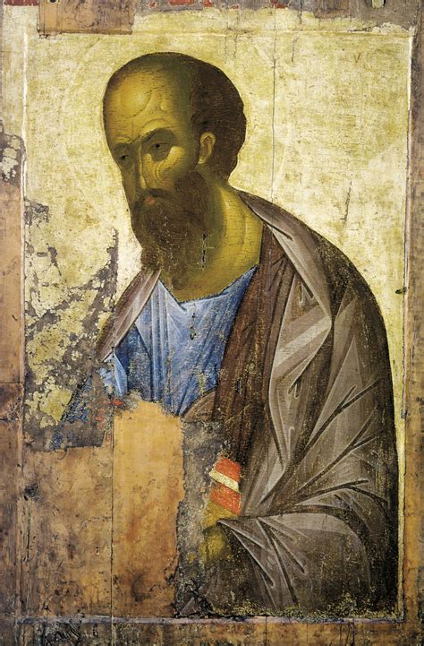 Apostle Paul - Andrei Rublev - WikiArt.org - encyclopedia of visual arts