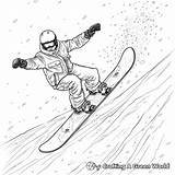 Snowboard Coloring Pages  Free & Printable sketch template