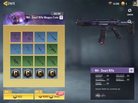 M4-, smart rifle weapon crate available in codm garena.wait for it. : CallOfDutyMobile