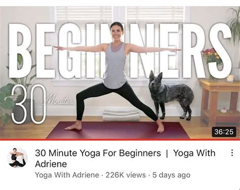 YOGA WITH ADRIENE: a new 30 min session fo... - Strength & Flex