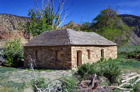 Old Sandstone Brick Farm House Nine Mile Canyon - Utah Photograph by Gary Whitton