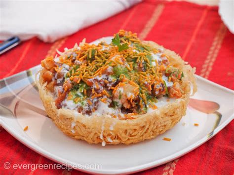 Potato Basket Chaat | Indian Chaat Recipes