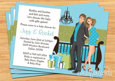 Couples Baby Shower Invitation Wording | Beeshower