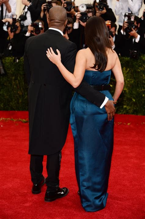 Kanye West and Kim Kardashian, 2014 | Best PDA Pictures From the Met ...