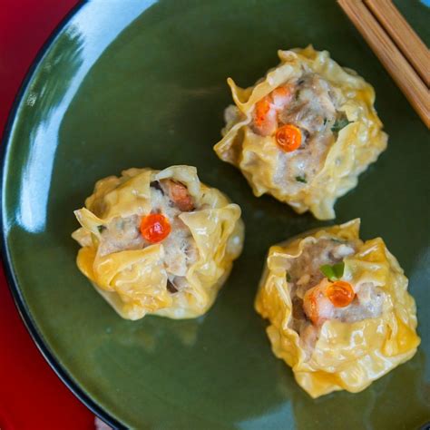 Thirsty For Tea Dim Sum Recipe #1: Siu Mai Dumplings Cooking Chinese Food, Asian Cooking, Dim ...