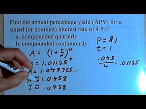 Apy calculator math - RamsayRoddy