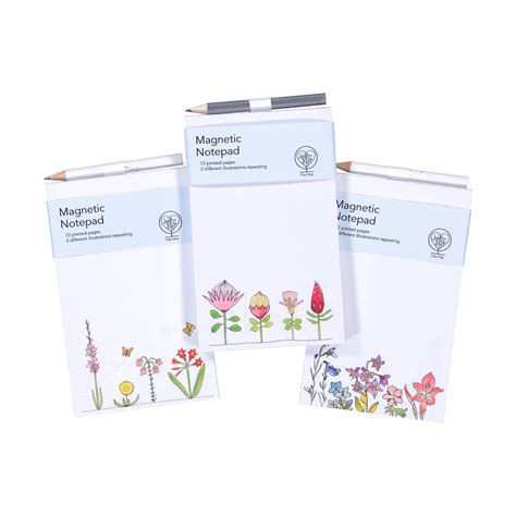 Magnetic Notepad with pencil - Kirstenbosch Bookshop